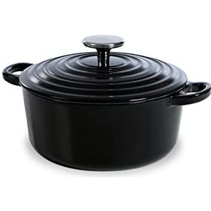 BK Bourgogne braadpan Ø 20 cm - zwart - gietijzer - inductie