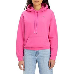 Levi's Standaard sweatshirt met capuchon voor dames, Roze Paars