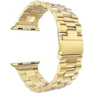 KAMINRUN FEDAI Magnetische horlogeband met snelsluiting, 38 mm, 42 mm, 22 mm, voor mannen en vrouwen (38 mm, goud)