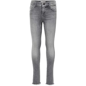 ONLY Skinny fit jeans voor meisjes, Denim Grijs