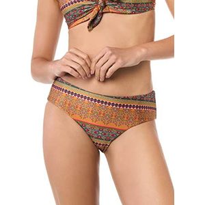 Goldenpoint Bikini Femme Slip Hanche Haute Malindi, multicolore, L