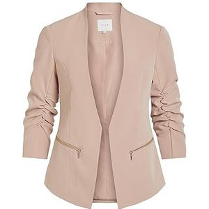 VILA VIJOY 3/4 Blazer-Noos, Misty Rose, 42 voor vrouwen, Misty Rose