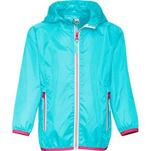 Playshoes Faltbare Funktions-Jacke Regenjacke meisjes Regenjas (1-Pack), Turquoise 15, 152