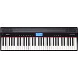 Roland GO:PIANO GO-61P digitale piano, draadloze smartphone-verbinding, zwart