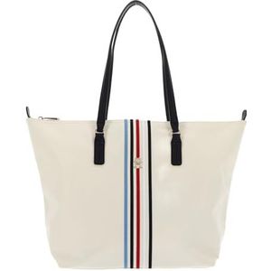 Tommy Hilfiger Poppy Tote Corp Tote Bag Dames, Calico (stad), informeel