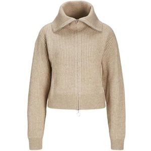 Jack & Jones JXGILLY Gebreid damesvest, gebroken wit, XS, Gebroken wit, XS