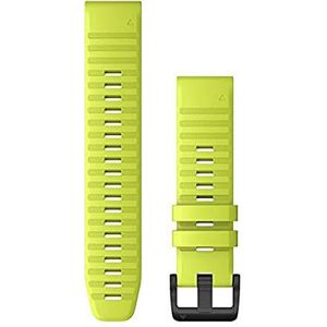 Garmin Acc, fenix 6 22 mm QuickFit Amp Yellow Silicone Band