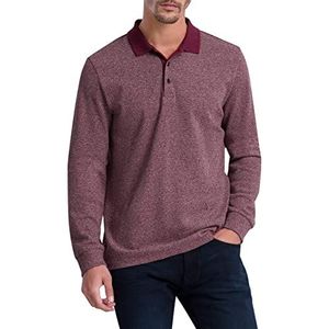 Pierre Cardin poloshirt heren lange mouwen, Tawny Port