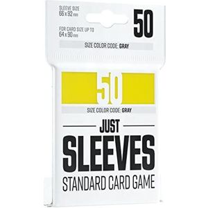 GGX10009 – Just Sleeves – Standard Card Game, geel (50 mouwen)
