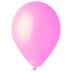 Verpakking van 100 ballonnen in natuurlijk latex Premium Quality G120 (Ø 33 cm/13 inch), roze