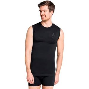 Odlo Performance X-Light Eco Singlet Top Crew Neck Singlet Heren, zwart.