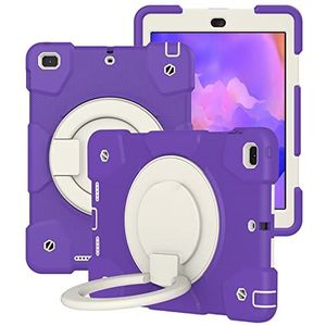 Visaccy Étui pour iPad 6e/5e génération 2018/2017, iPad Air 2 2014, iPad Pro 9,7"" 2016, étui pour enfants avec protecteur d'écran et porte-crayon [support rotatif à 360°]