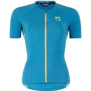 KARPOS T-shirt Pralongia Evo W JRS pour femme, Bleu Adriatique/Corsair, S