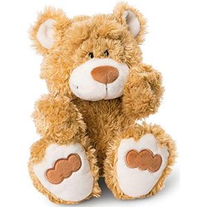 NICI 46508 - Pluche beer - 35 cm - Voor meisjes, jongens en baby's - pluizig pluche dier om te spelen, te verzamelen en te knuffelen - comfortabel knuffeldier - goudbruin