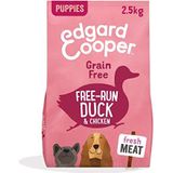 Edgard & Cooper Droog Puppy Hondenvoer 2.5kg Verse scharreleend en kip - Graanvrij en Boordevol vers vlees