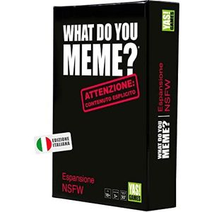 Uitbreiding What Do You Meme? NSFW - Yas Games - De enige in het Italiaans, vanaf 18 jaar