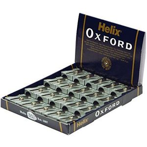 Helix Oxford puntenslijper van metaal, 20 stuks