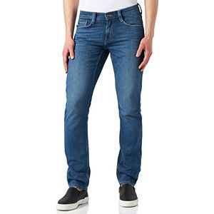 Mustang Oregon Tapered herenjeans, middenblauw 683, 28 W/32 L, middenblauw 683