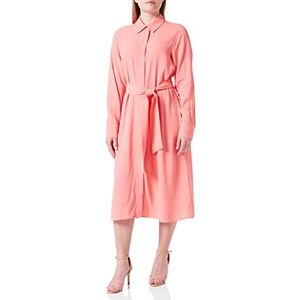 Seidensticker Robe à manches longues pour femme Coupe droite, Rose, 40