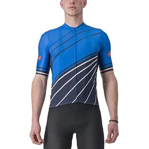 CASTELLI Speed Strada Jersey T-shirt voor heren, Drive Blue/Belgian Blue