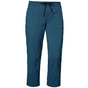 Schöffel Ademende outdoorbroek voor dames vrije tijd en trekking | robuuste 3/4 broek met hoog draagcomfort | Rangun casual broek, Moonlit Ocean