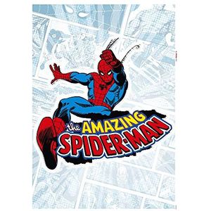 Komar Marvel 14077h Spider-Man Comic Classic Muursticker 50 x 70 cm (breedte x hoogte) 1 stuk decoratieve muursticker muursticker kinderkamer