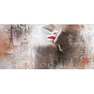 Pro-Art cp311r5 muurschildering Canvas-Art ""The Kiss"", 115 x 55 cm