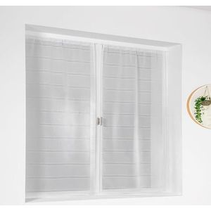 Linder - Glazen met koord, polyester, 55 x 120 cm, ecru