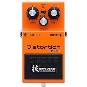 DS-1W Waza Craft Special Edition BOSS vervormingspedaal voor de ultieme BOSS-geluidservaring | Verbeterd door twee modi voor meer postzegels | Legendarisch geluid voor elektrische gitaar