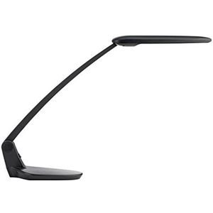 UNILUX Brio Bureaulamp, 2,0 led, zwart, 8 W, 700 lumen, A+ bureaulamp, tafellamp, bureaulamp, tafellamp, leeslamp, anti-verblindingslicht