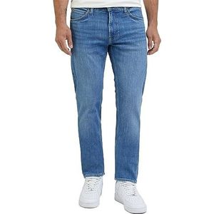 Lee Daren Herenjeans met gulp met ritssluiting, Blauw