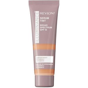 Revlon Illuminance Tinted Serum, Triple Hyaluronzuur, egaliseert de teint in de loop van de tijd en hydrateert de hele dag, SPF 15, 409 Brulee, 28 ml