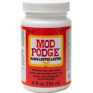 Mod-Podge Mod Podge Lijm en afwerking op waterbasis, Other, transparant, 6 x 6 x 10,8 cm