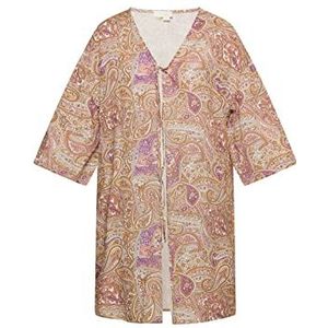 ALARY Kimono pour femme, Lilas, multicolore, XL