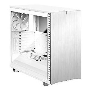Fractal Design Define 7 White TG Silent E-ATX Mid Tower Modulaire pc-behuizing van aluminium / staal met zijvenster van gehard glas, wit
