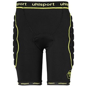uhlsport Bionikframe Unisex Shorts Gewatteerd, zwart/neon geel