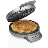 Princess 132380 Wafelijzer – 5 hartjeswafels - Regelbare thermostaat – 5 standen - Anti aanbaklaag - 1200W - Gaufrier