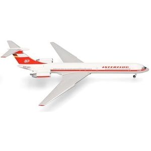 Herpa Ilyushin IL-62M 1:500 schaal miniatuur vliegtuig verzamelmodel zonder metalen standaard