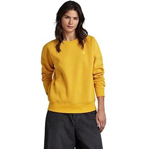 G-STAR RAW Sweatshirt Premium Core 2.0 Damestrui (1 stuk), Geel (Dull Yellow D21253-c235-1213)