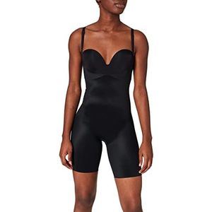 Spanx Shapewear body voor dames, zwart.