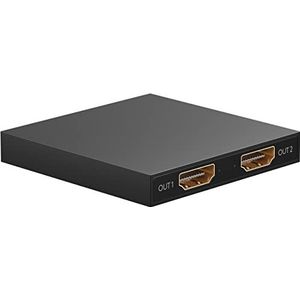 Goobay HDMI splitter 1 naar 2 - HDMI1.4 (4K 30Hz) / zwart