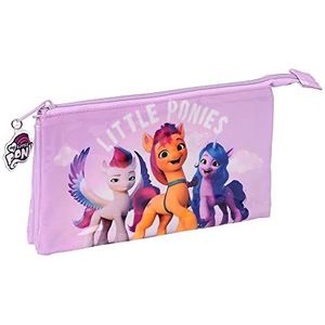 Safta - Triple My Little Pony hoes 22 x 12 x 3 cm, meerkleurig (812235744)