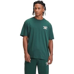 Fila Lezhe T-shirt met ronde hals voor heren, Groen, L