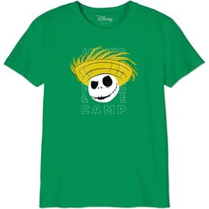 Disney T- Shirt Garçon, Vert, 8 ans