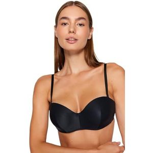 TRENDYOL Nude Push-up Full cap Bra BH, zwart, 5C dames, zwart, 100C, zwart.