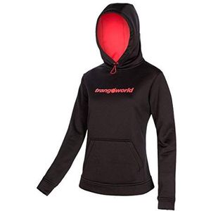TRANGOWORLD Poppi Sweatshirt voor dames, Zwart/Roze
