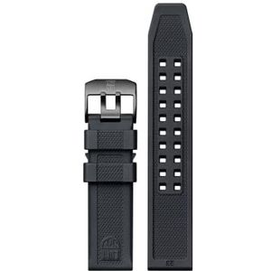 Luminox Heren horlogeband rubber zwart 3050 Navy Seal Colormark Series
