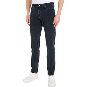 Calvin Klein Jeans Authentieke rechte lijn jeans broek heren, Medium denim