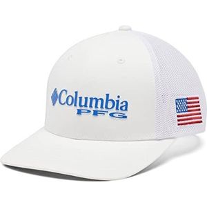 Columbia Levendige pet, wit / blauw / Amerikaanse vlag