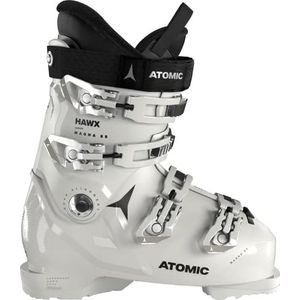ATOMIC Hawx Magna 85 W skischoenen maat 26/26,5 alpine skischoenen voor dames in wit/zwart, brede pasvorm 102 mm, stabiele Prolite constructie, Memory Fit voor een nauwkeurige pasvorm